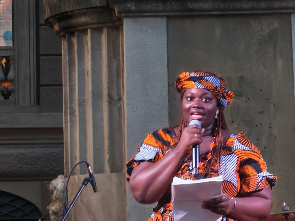 Marianna Diop alla Pastasciutta Antifascista 2025