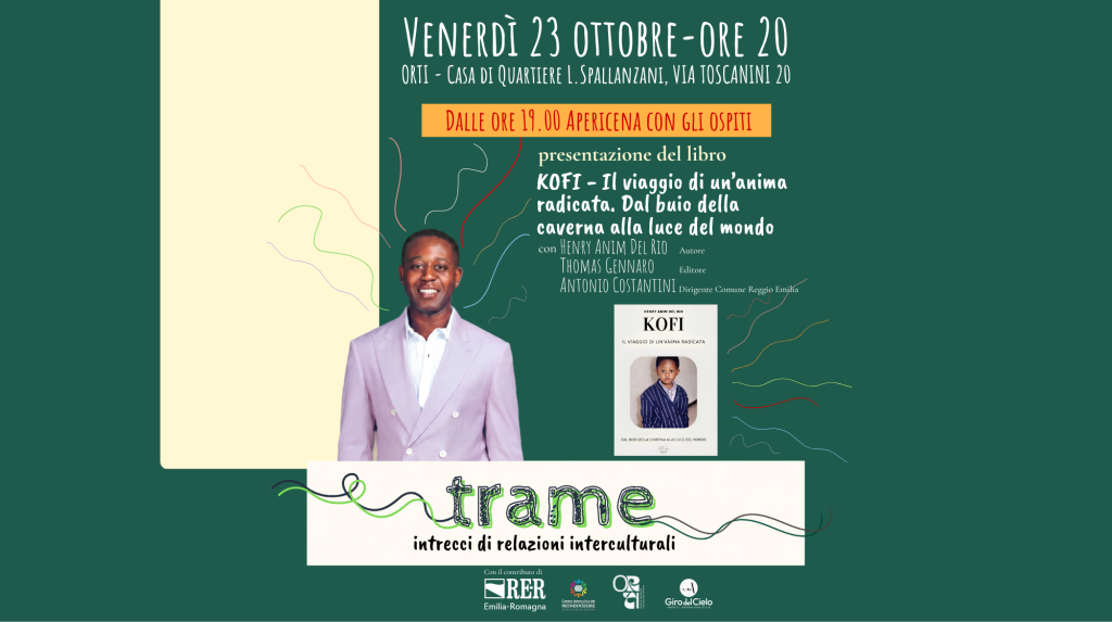 Il viaggio di un'anima radicata il 23 ottobre a Reggio Emilia